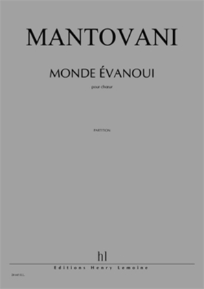 Book cover for Monde Evanoui (Fragments Pour Babylone)