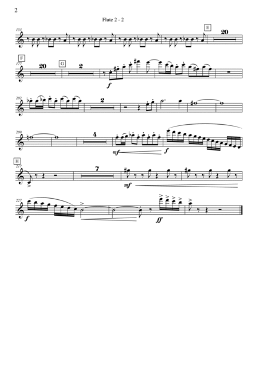 Prelude and Tango - parts Small Ensemble scores gallery preview page 4