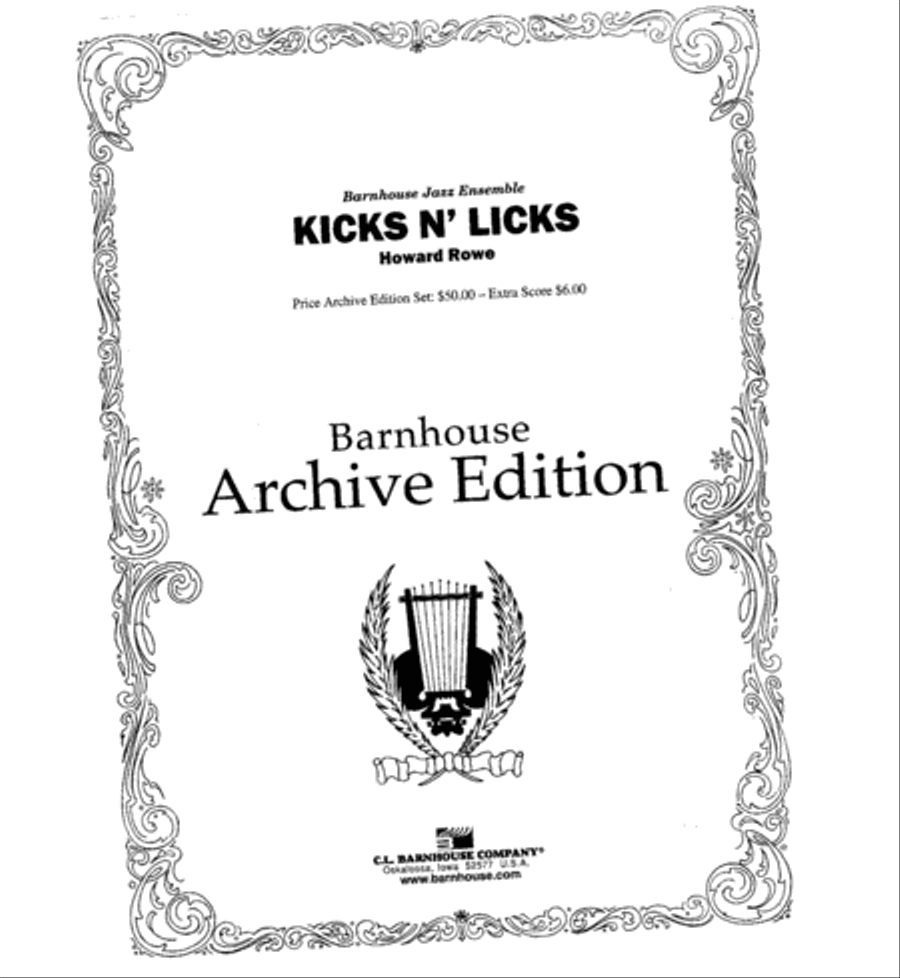 Kicks N' Licks Jazz Ensemble scores gallery preview page 2