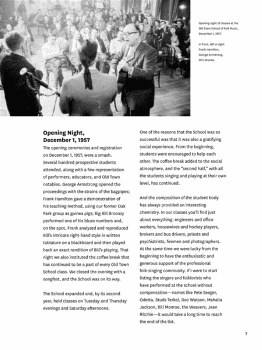Old Town School of Folk Music Songbook – 2nd Edition Collection / Songbook scores gallery preview page 7