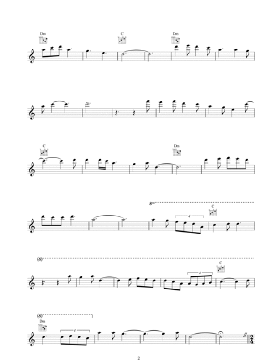 No.6 The Coombe Piano scores gallery preview page 2