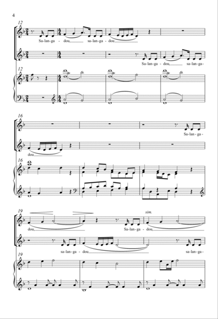 Salangadou Salangadou SSAA scores gallery preview page 3