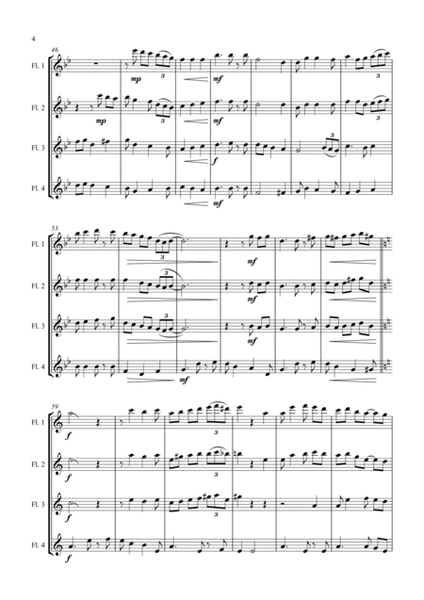 Jazz Carols Collection for Flute Quartet - Set Seven image number null