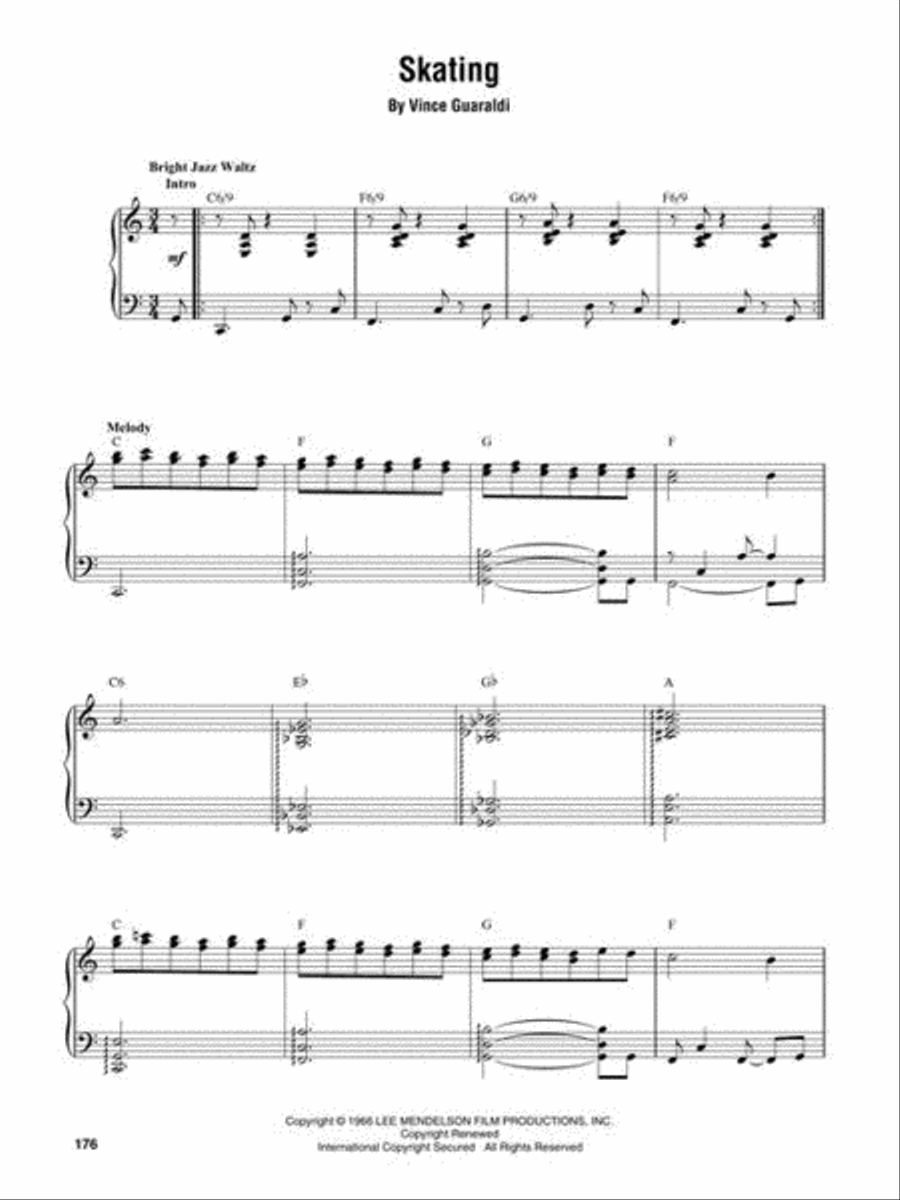 The Definitive Vince Guaraldi Piano scores gallery preview page 7