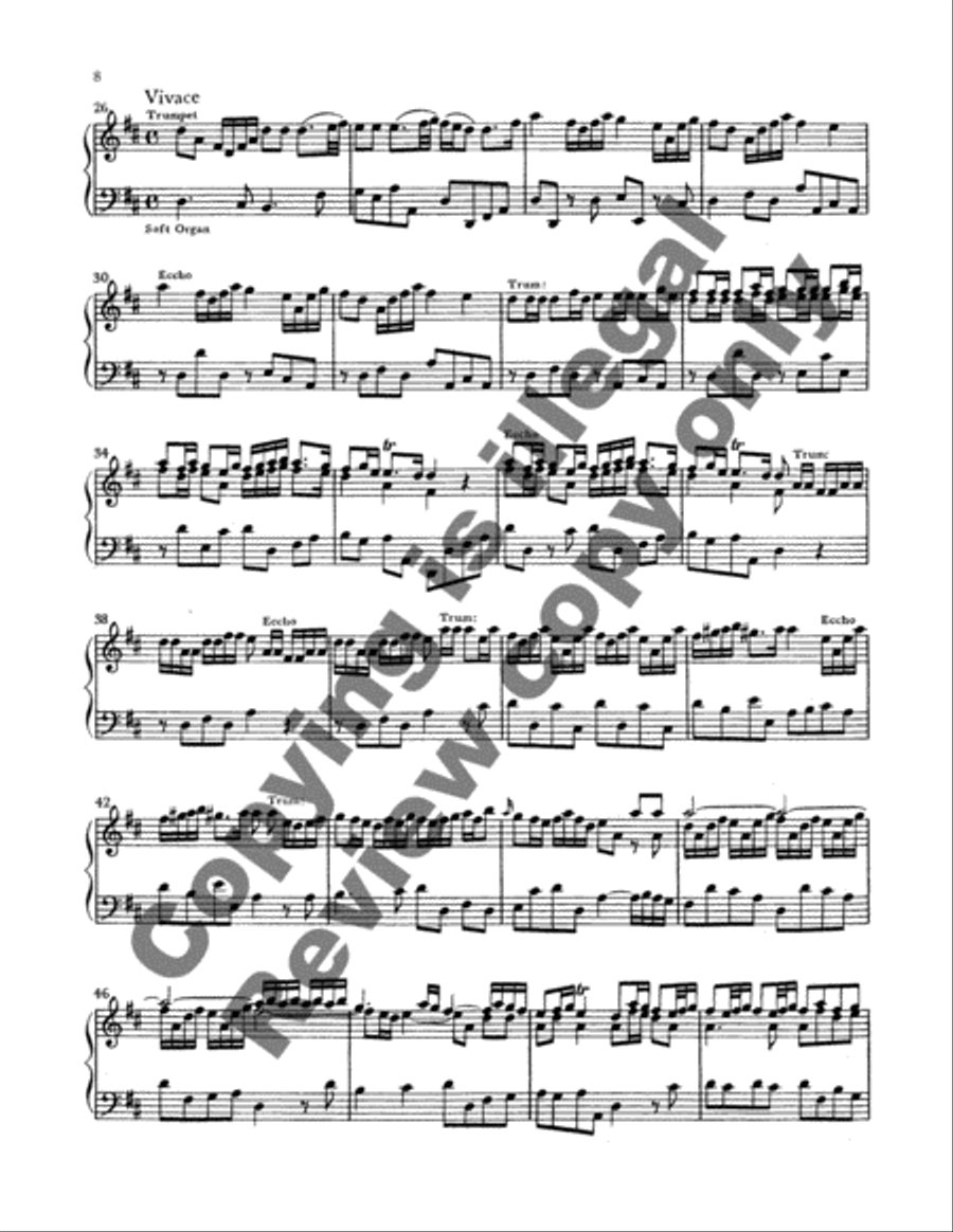 Ten Voluntaries Harpsichord scores gallery preview page 9