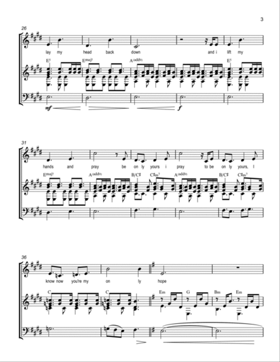 Only Hope Only Hope Acoustic Guitar scores gallery preview page 3