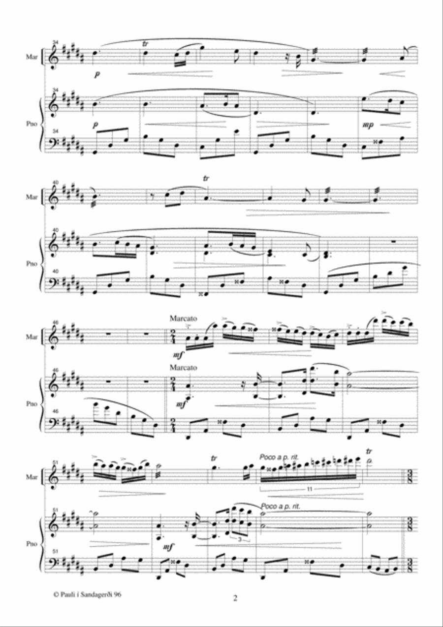 Nocturne nr 2 Nocturne nr 2 Piano scores gallery preview page 2