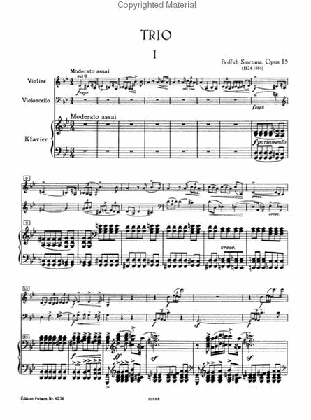 Trio, Op. 15