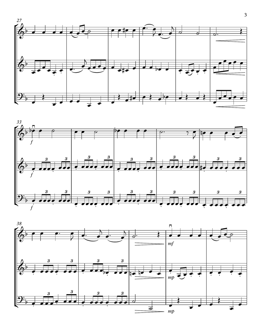 Sympathique String Trio scores gallery preview page 3