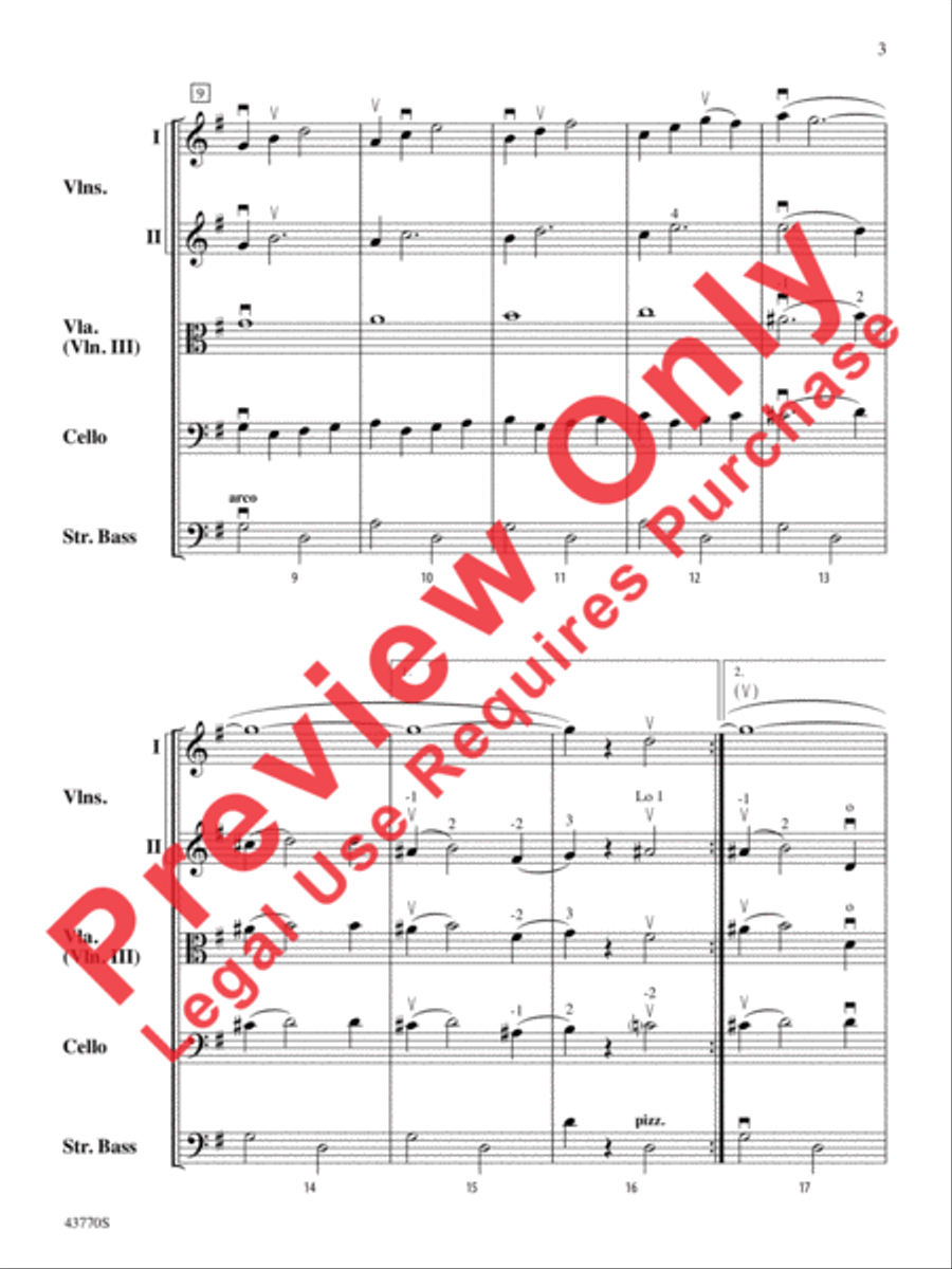 Peter Pan Live Peter Pan Live String Orchestra scores gallery preview page 4