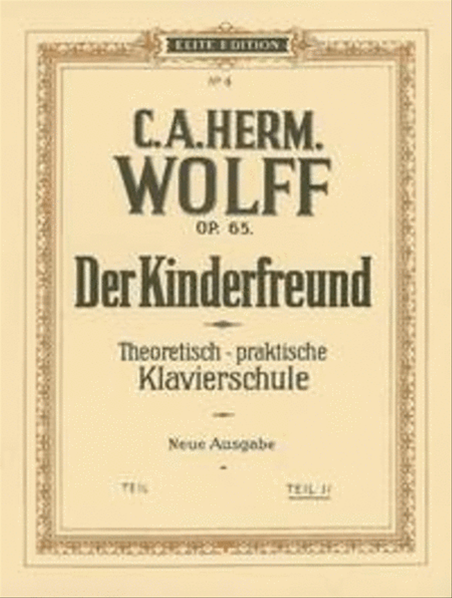Kinderfreund 2 Op.65 Kinderfreund 2 Op.65 Piano Solo scores gallery preview page 1