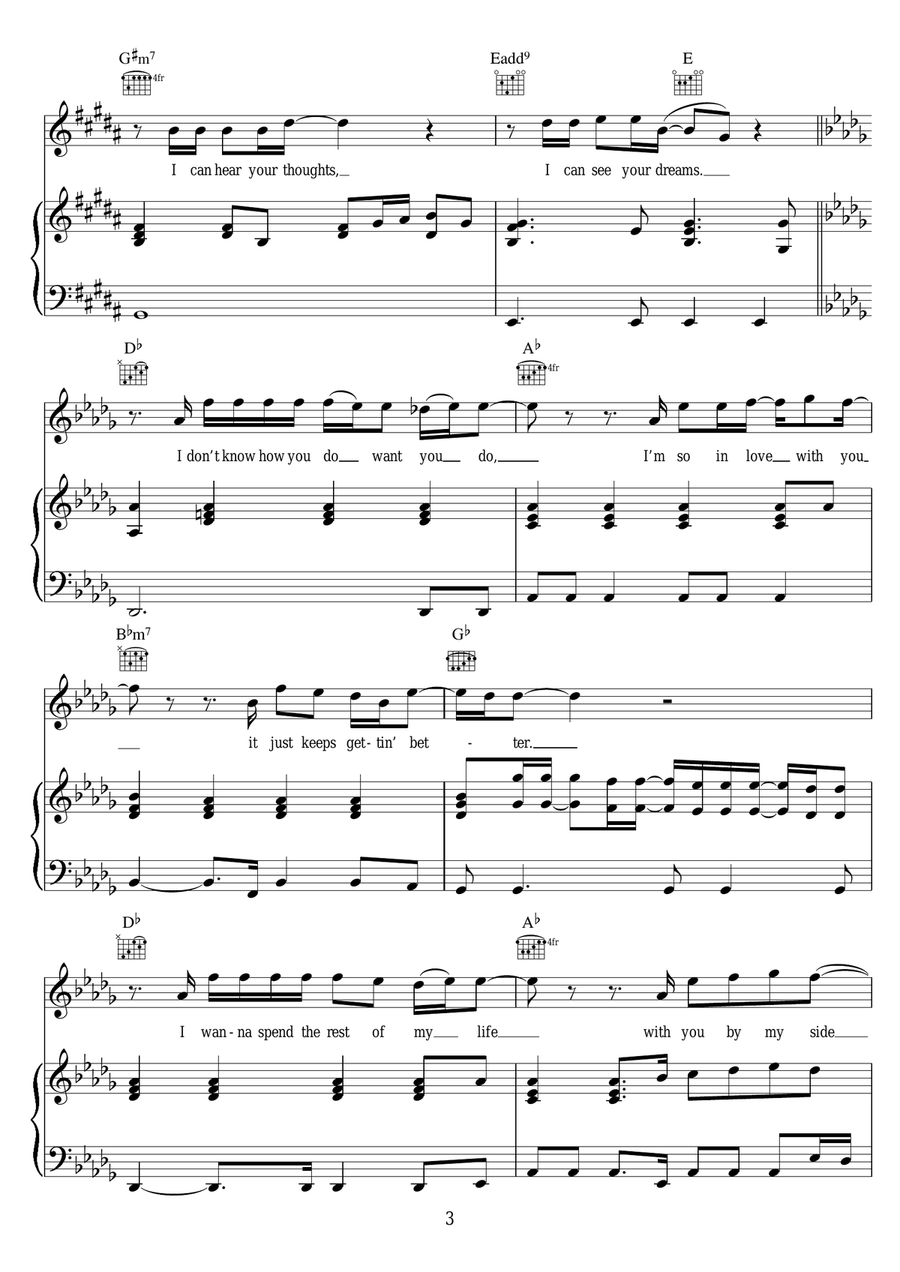 Amazed Acoustic Guitar scores gallery preview page 3