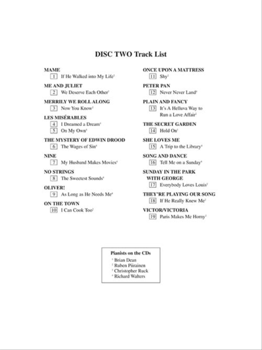 The Singer's Musical Theatre Anthology - Volume 2, Revised Mezzo-Soprano Voice scores gallery preview page 5