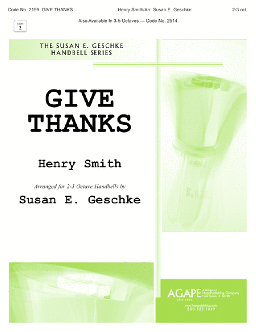 Give Thanks Give Thanks 3-Octaves scores gallery preview page 8