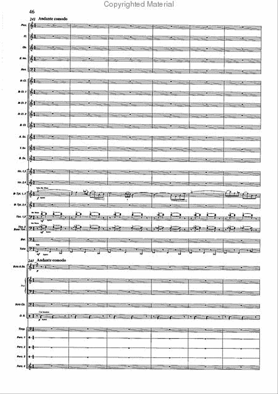 Concertango Concert Band scores gallery preview page 47