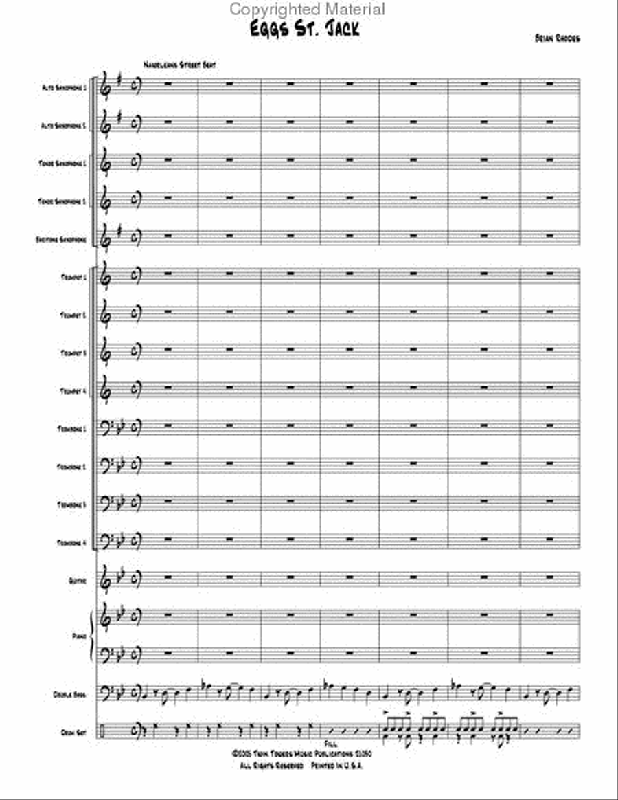Eggs St. Jack Jazz Ensemble scores gallery preview page 3