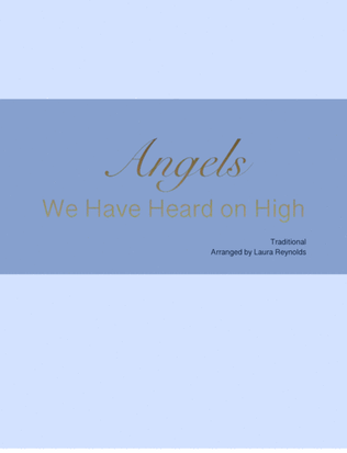 Angels We Have Heard on High Elementary Piano