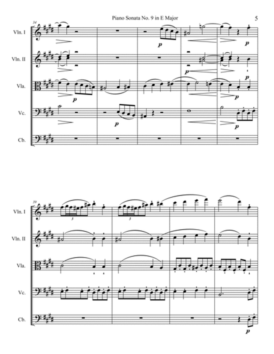 Piano Sonata No. 9, Movement 1