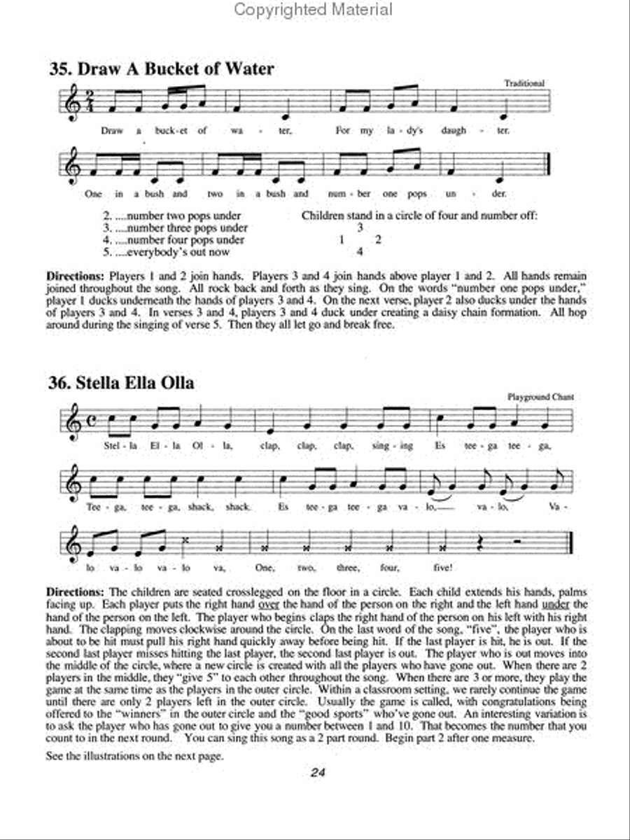 Singing Games - Volume 2 CD scores gallery preview page 4