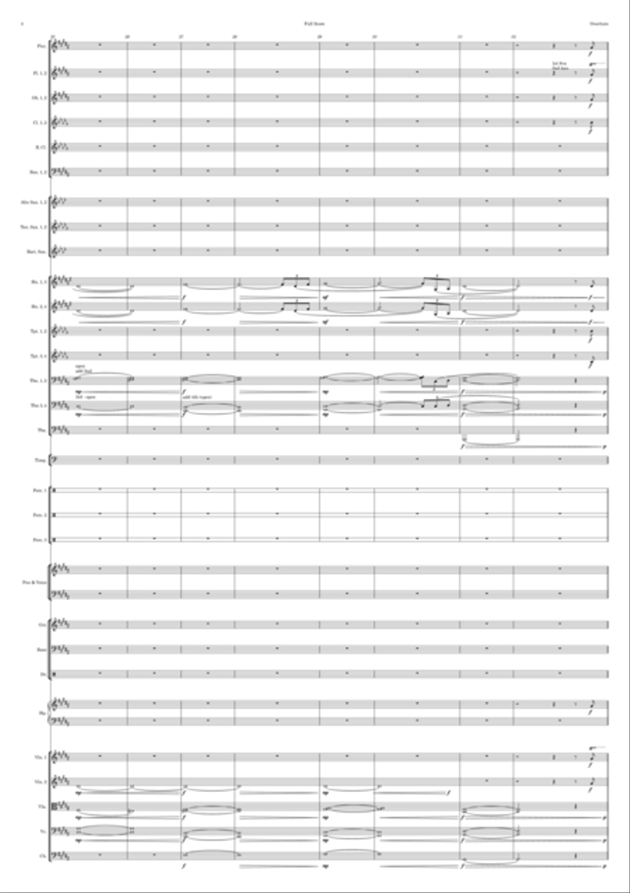 Overture Full Orchestra scores gallery preview page 4
