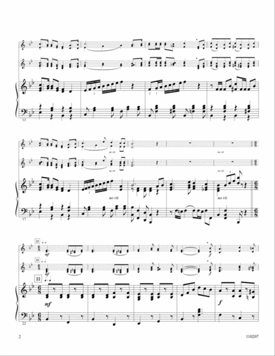 Power in the Blood Power in the Blood Flute Duet scores gallery preview page 2