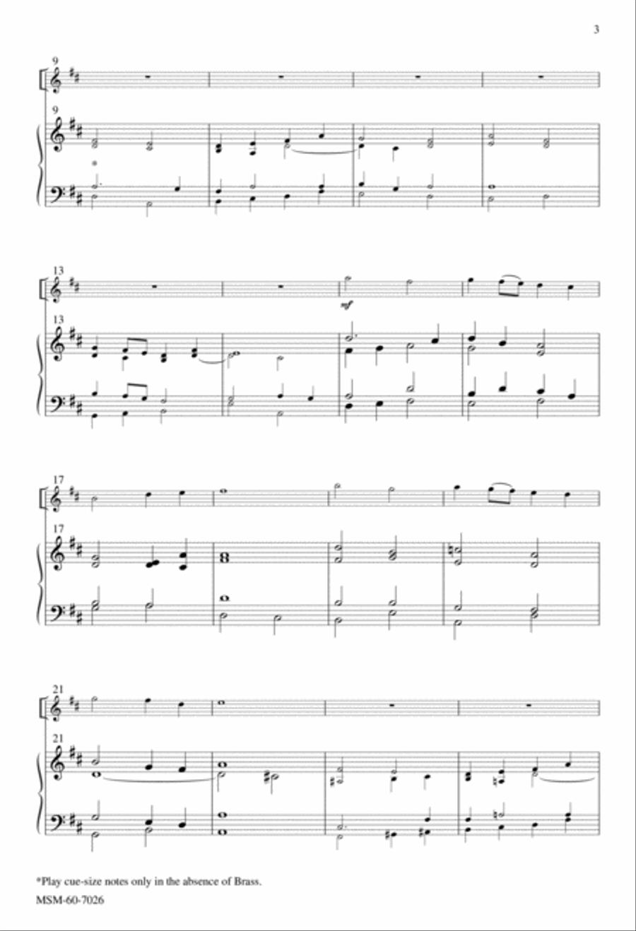 Now We Join in Celebration 4-Part scores gallery preview page 3