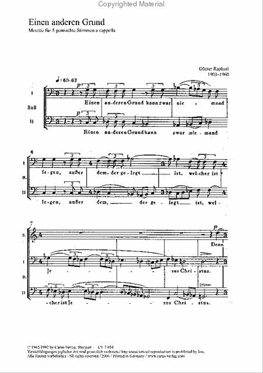 Einen anderen Grund Choir scores gallery preview page 2