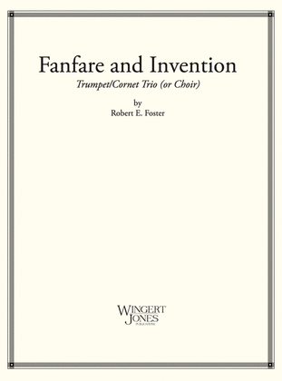 Book cover for Fanfare and Invention