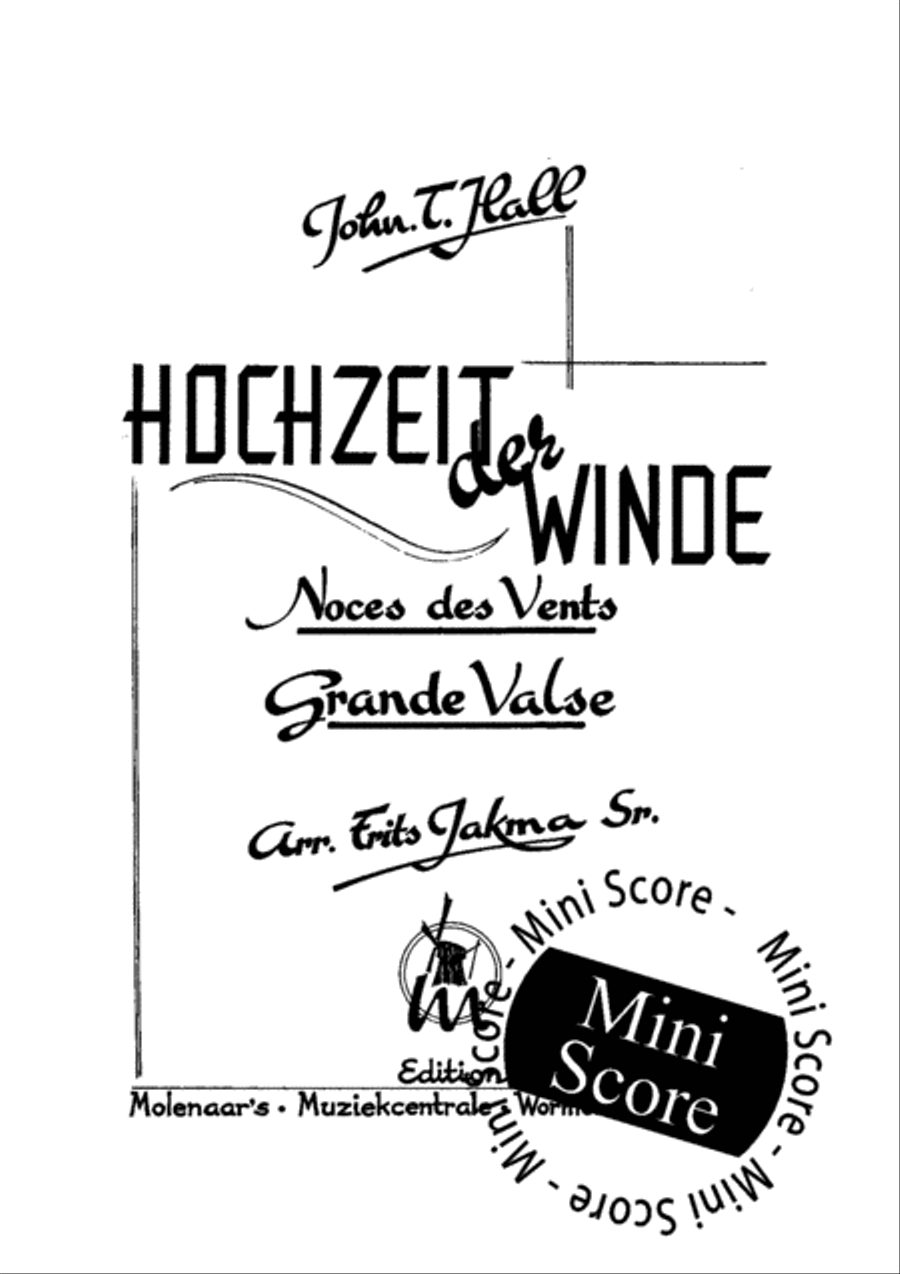 Hochzeit Der Winde Fanfare Band scores gallery preview page 3