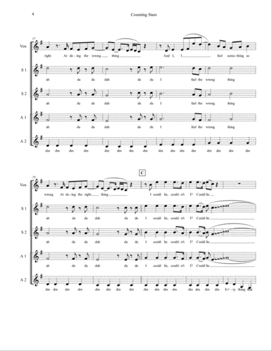 Counting Stars SSAA scores gallery preview page 4