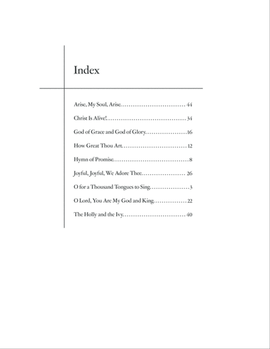 Where Two Are Gathered Organ scores gallery preview page 4