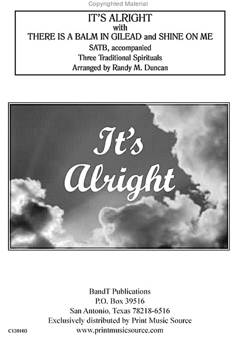 It's Alright Medley image number null