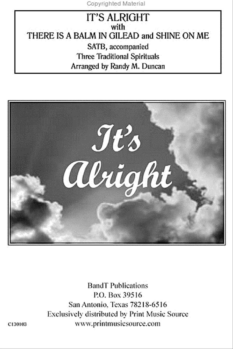 It's Alright Medley It's Alright Medley 4-Part scores gallery preview page 2