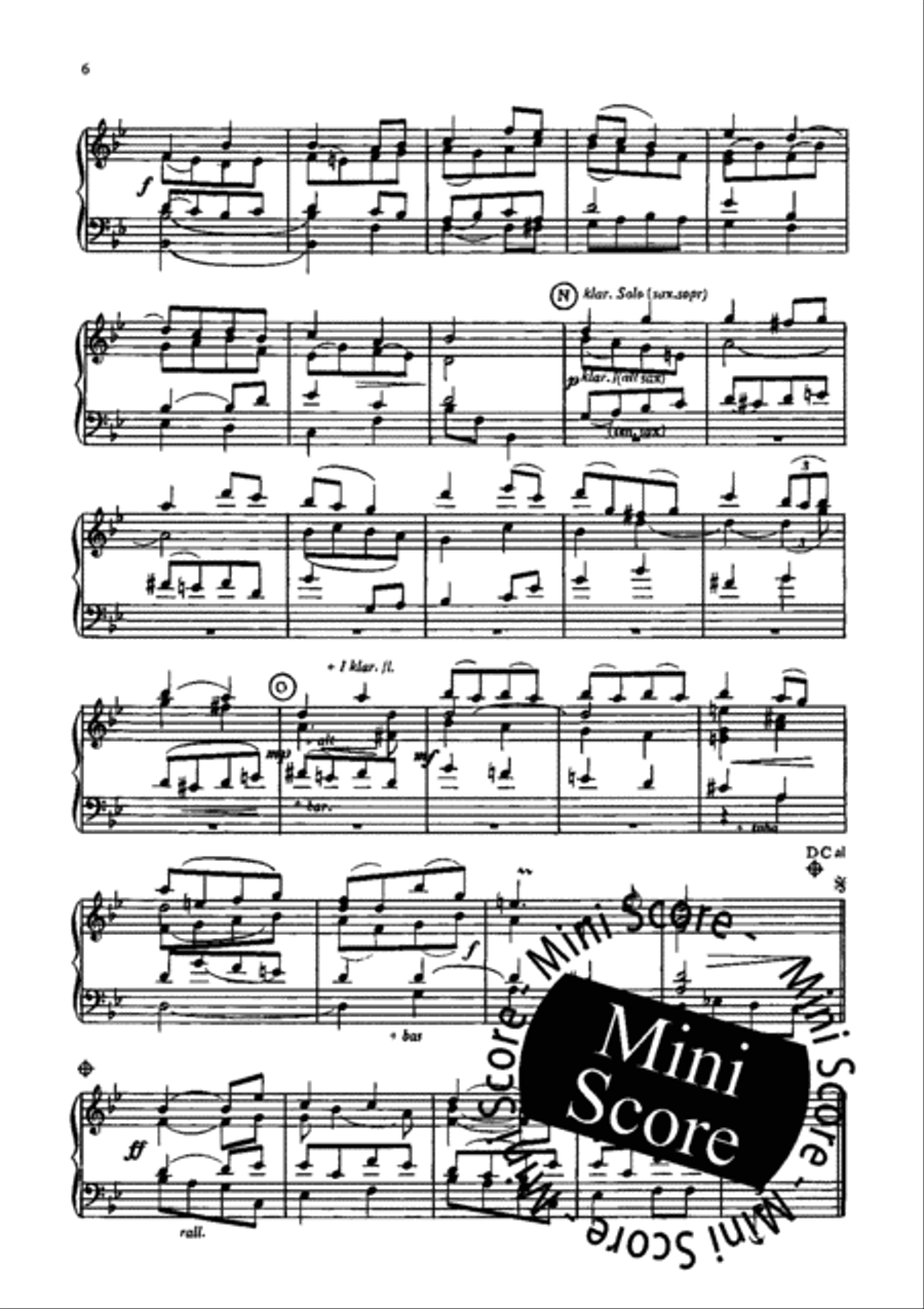 Prelude en Dansen Concert Band scores gallery preview page 10