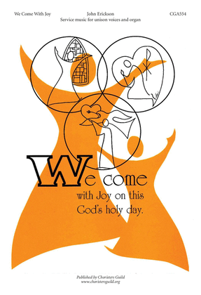Book cover for We Come with Joy - Service Music