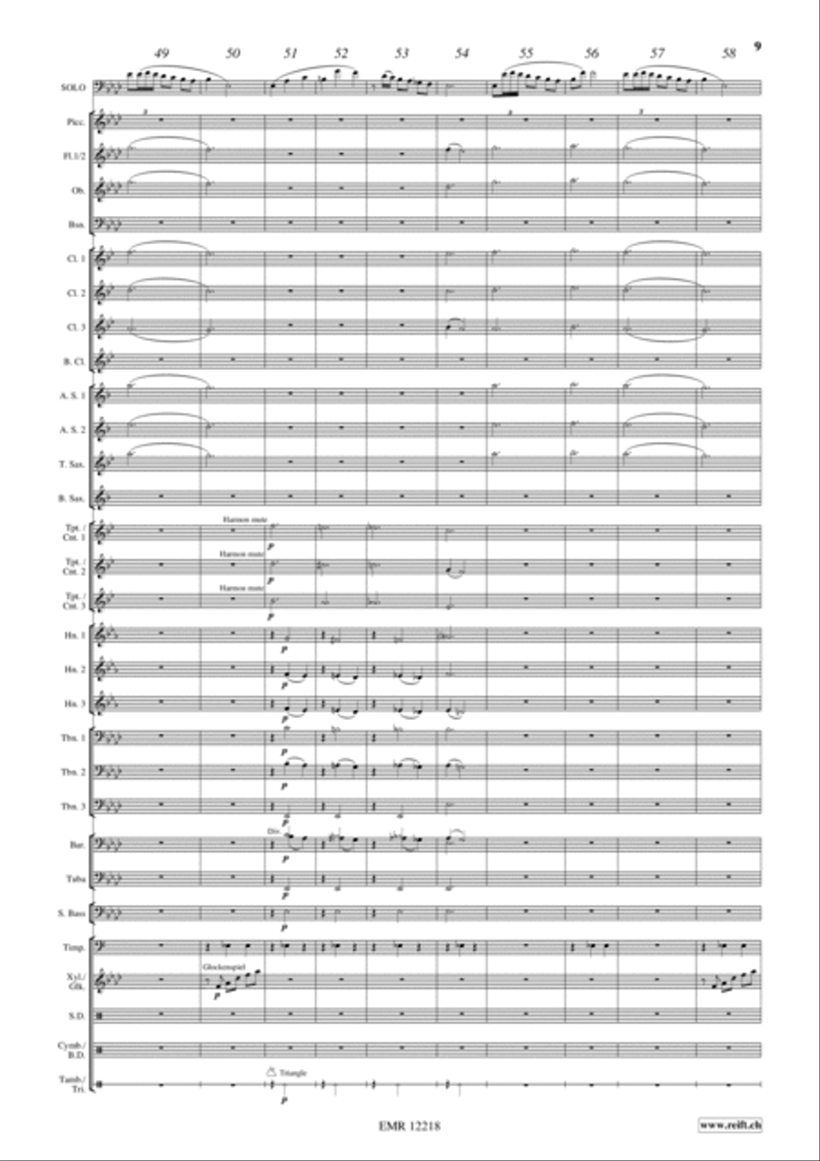 Concerto Piccolo Concert Band scores gallery preview page 10