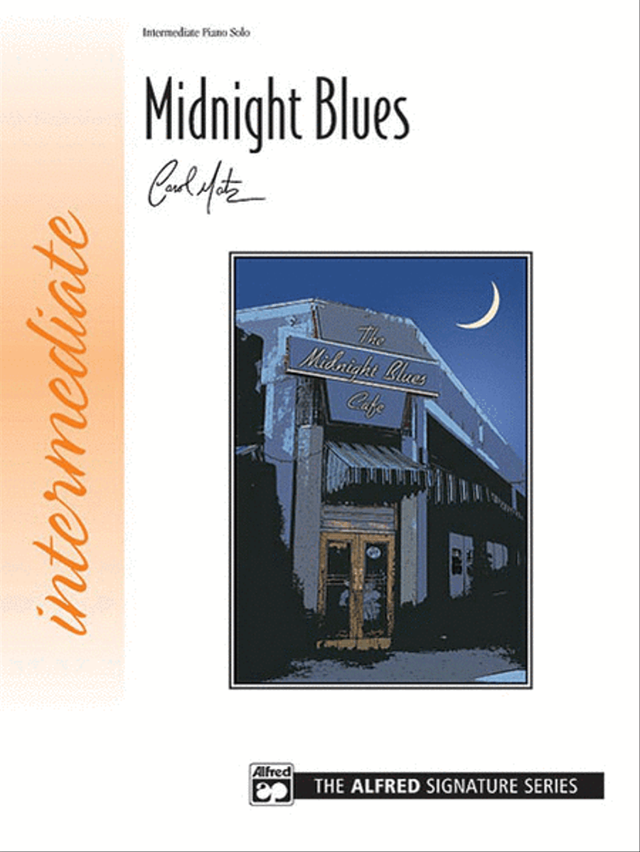 Midnight Blues (for left hand alone) Piano Solo scores gallery preview page 1