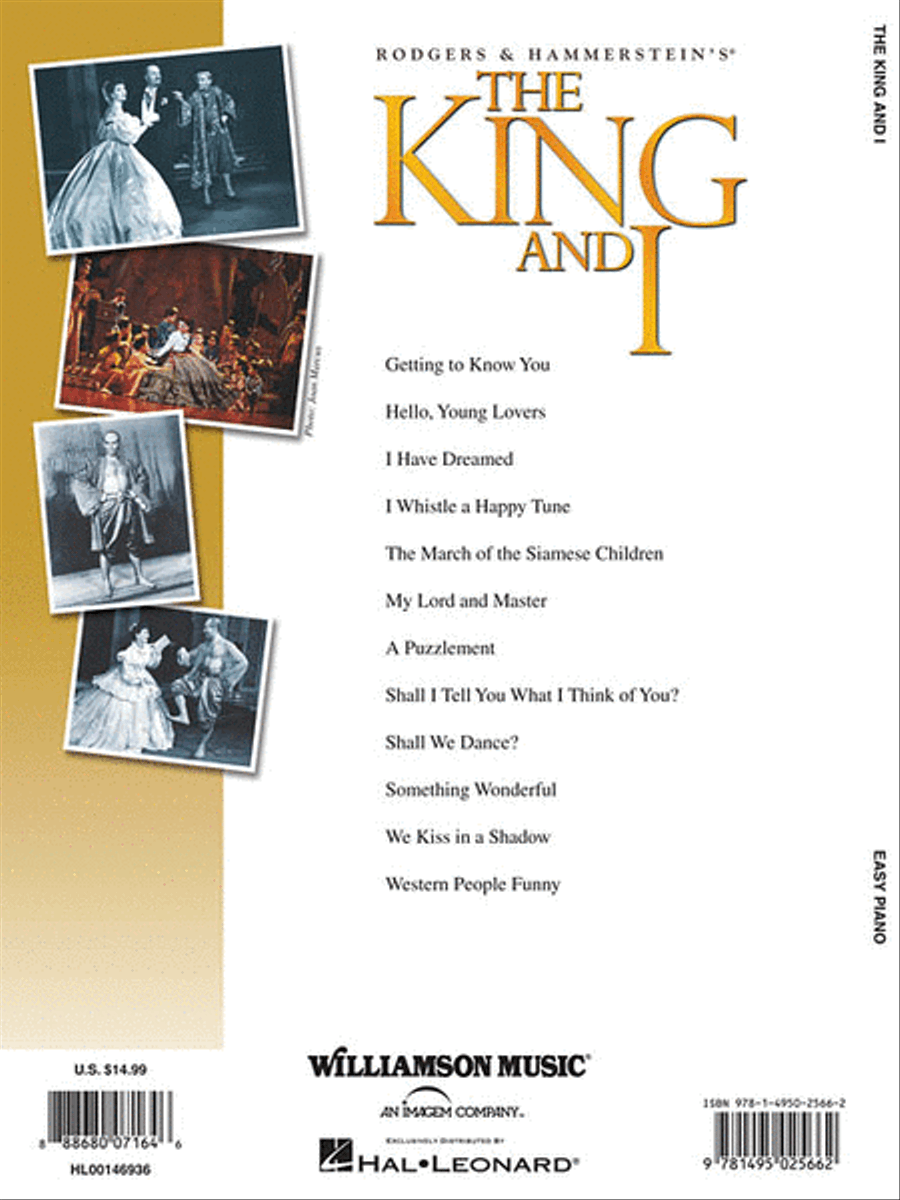 The King and I The King and I Voice scores gallery preview page 2