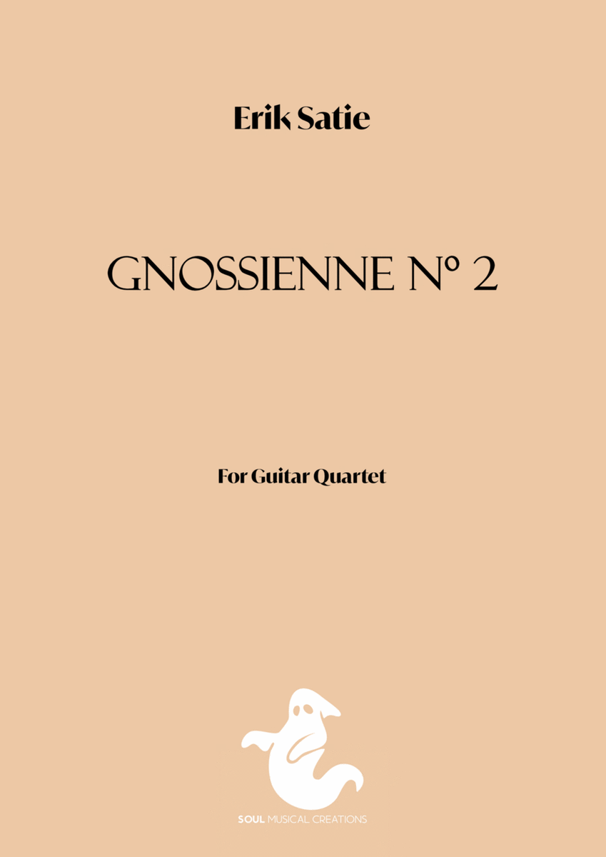 Gnossienne nº 2 (4 Guitars) - Score Only image number null