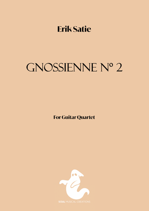 Gnossienne nº 2 (4 Guitars) - Score Only