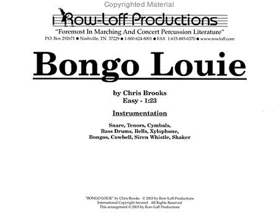 Bongo Louie image number null