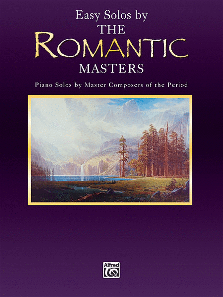 Easy Solos by the Romantic Masters Easy Piano scores gallery preview page 1