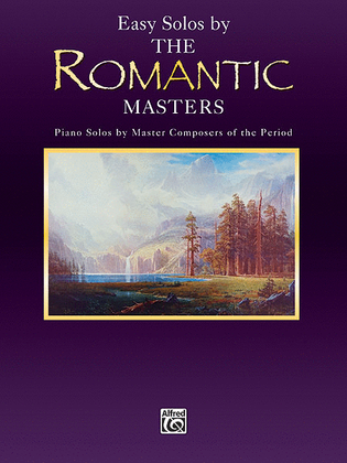 Book cover for Easy Solos by the Romantic Masters