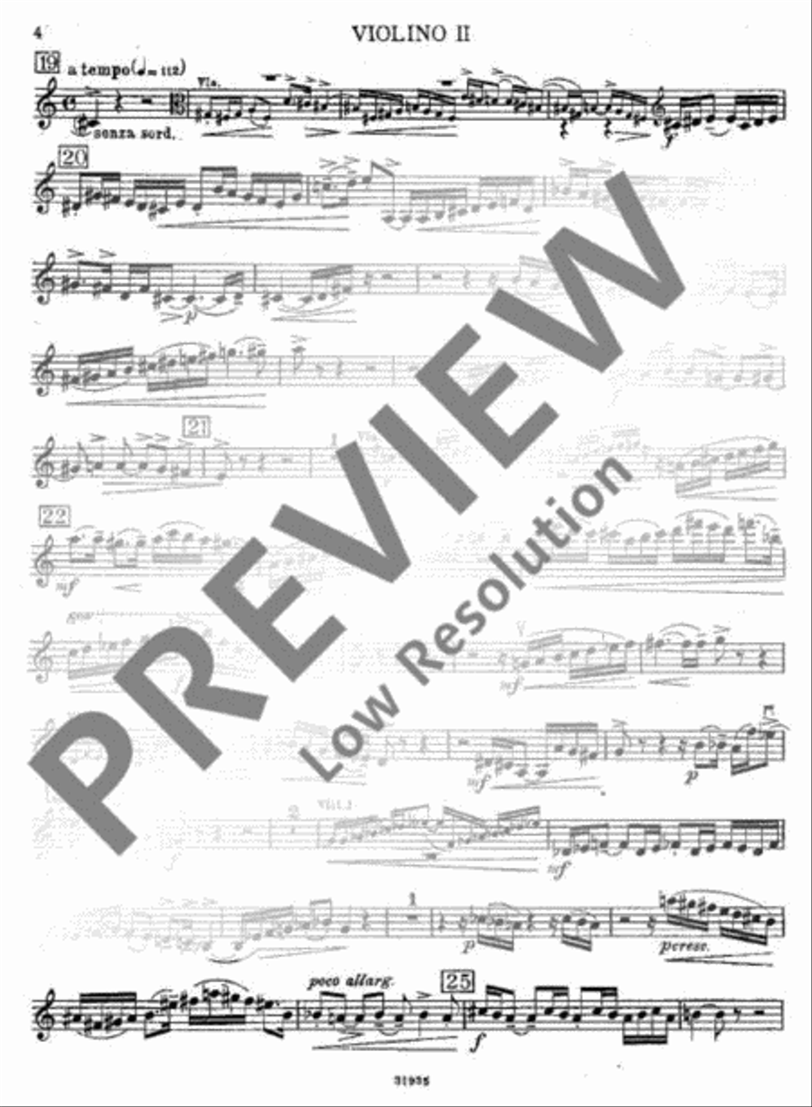 String quartet No. 3 String Quartet scores gallery preview page 15