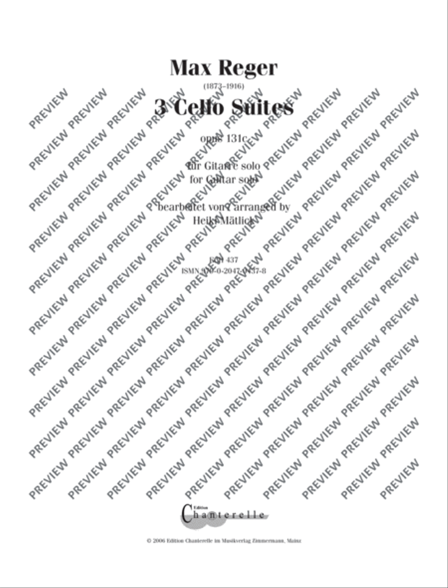 3 Cello Suites 3 Cello Suites Cello scores gallery preview page 2