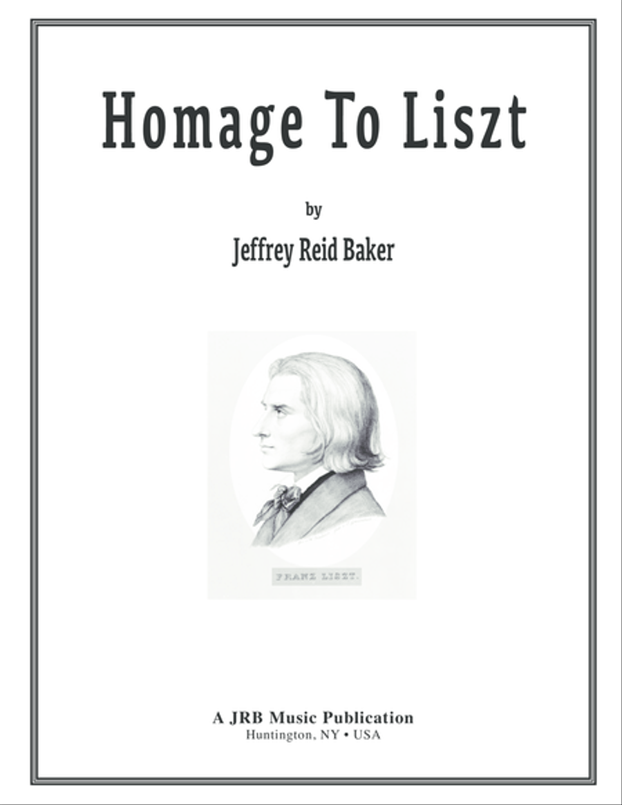 Homage to Liszt, Op.1 - Grand Tarantella Piano Solo scores gallery preview page 1