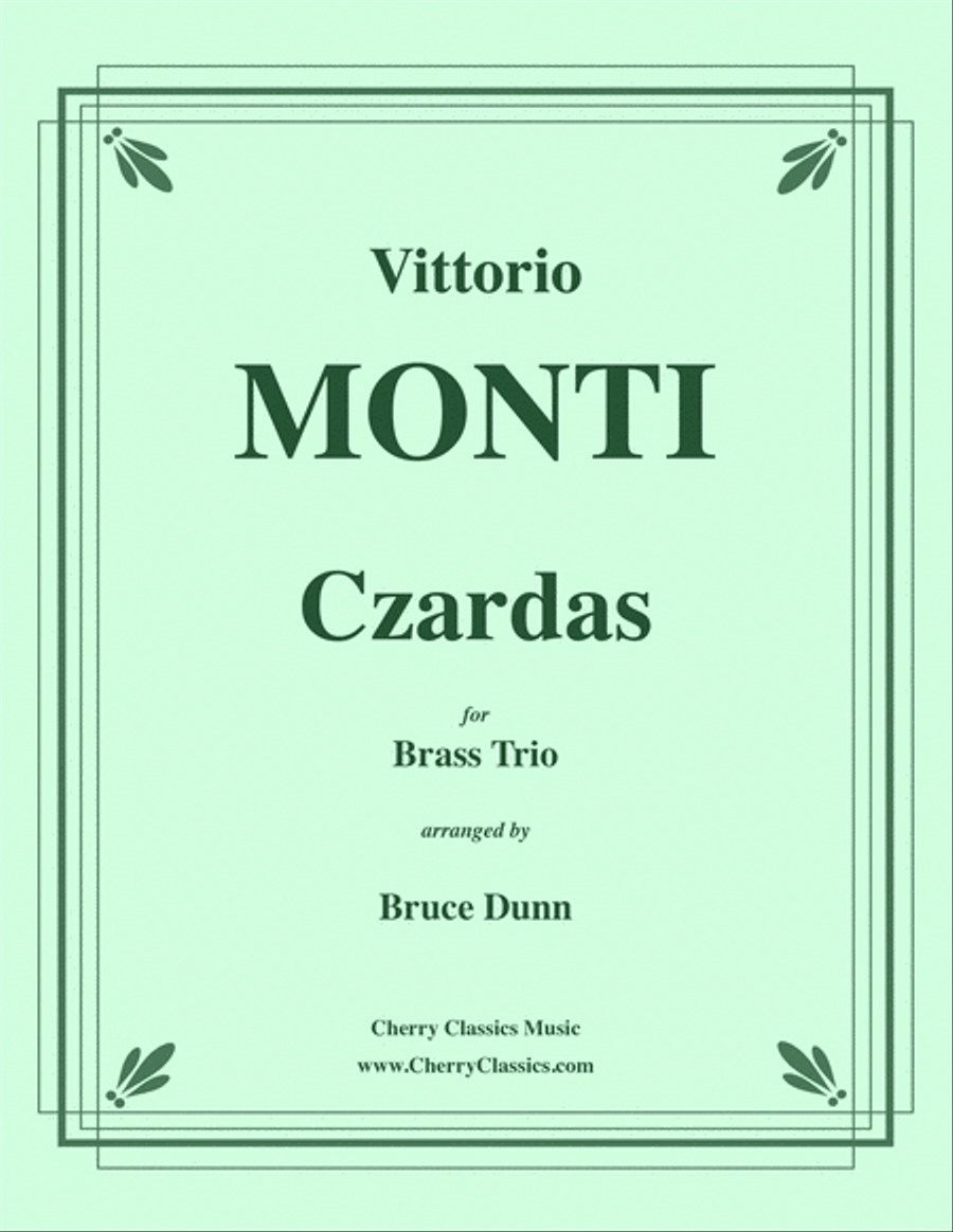 Czardas for Brass Trio Brass Trio scores gallery preview page 1