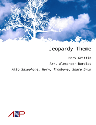 Book cover for Jeopardy Theme