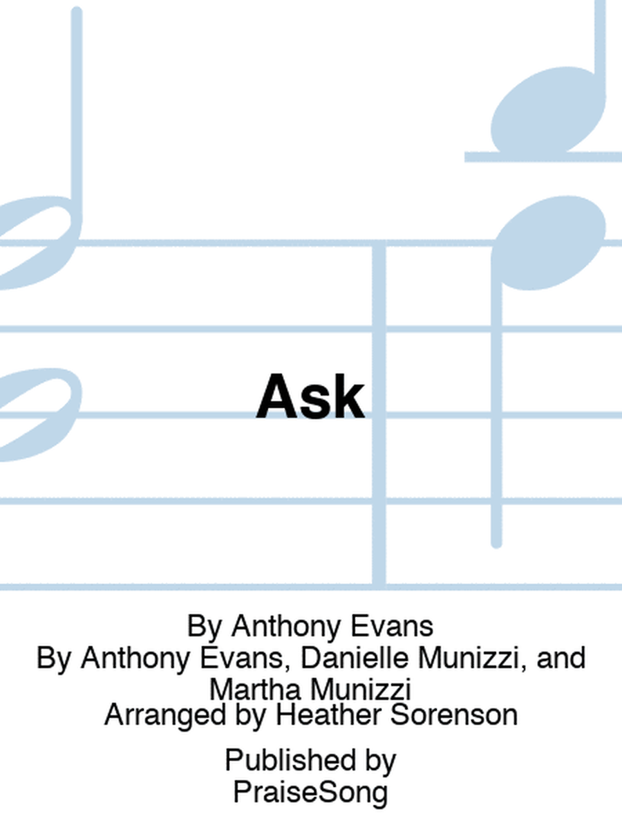 Ask (arr. Heather Sorenson) image number null