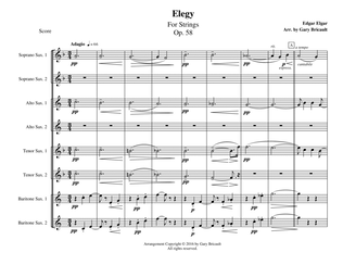 Elegy for Strings - Opus 58